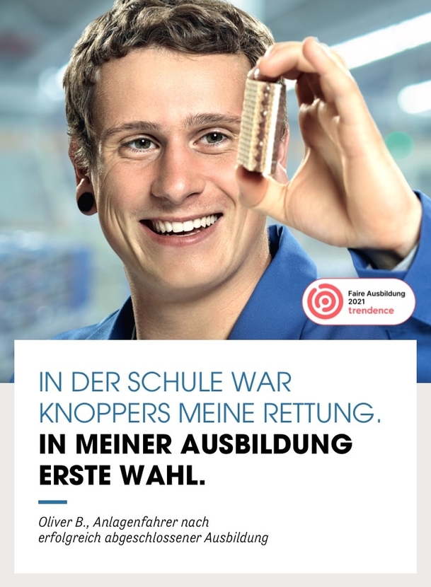 Süßwarentechnologen (m/w/d) - Schwerpunkt Schokolade