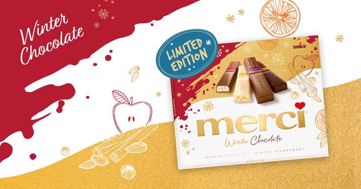 merci Winter Chocolate – das köstliche Dankeschön zum Jahresende!