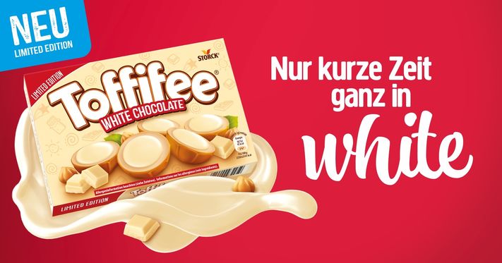 Toffifee-Premiere im Herbst 2022: Die neue Limited Edition „Toffifee White Chocolate“