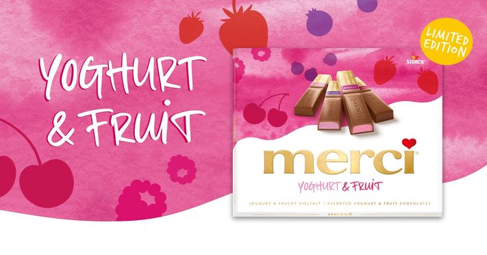 merci Yoghurt&Fruit – das frühlingshafte Dankeschön!