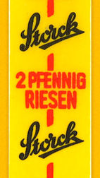 RIESEN 1949: 1 Pfennig, 2 Pfennige