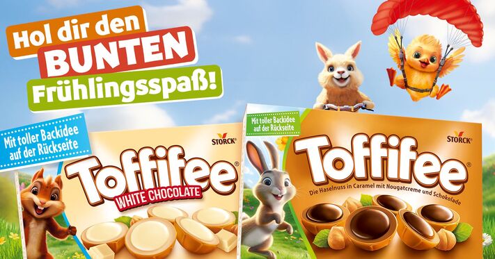 Mit Toffifee kreativ und lecker in den Frühling