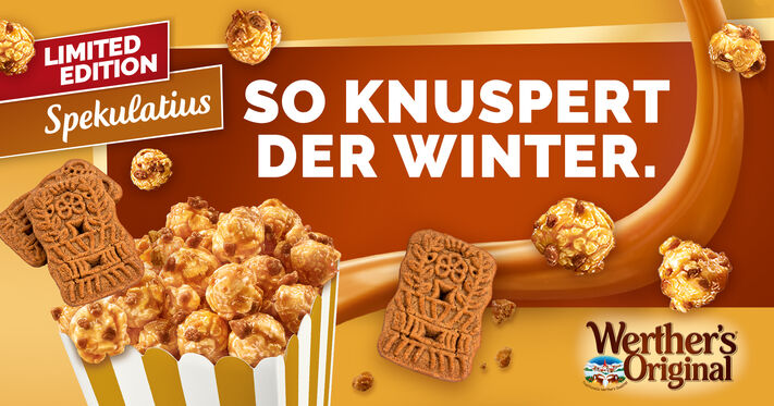 Winterlicher Genuss mit Werther's Original Caramel Popcorn Spekulatius