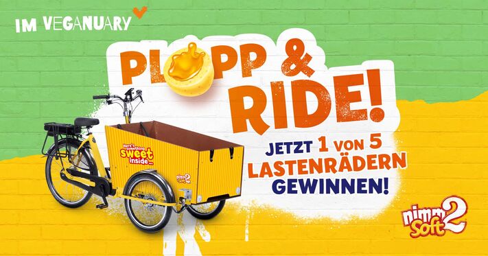 PLOPP & RIDE – Weil Naschen jetzt Räder hat!