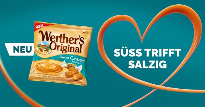 Zum Verlieben köstlich – die neuen Werther‘s Original Salted Caramel!